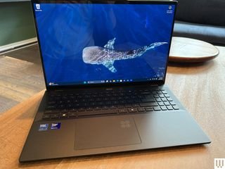 Front view of Acer Swift 16 AI laptop