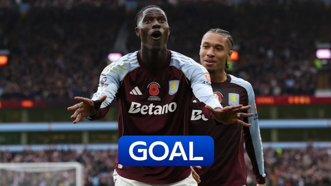 Aston Villa Triumph 2-0 Over Bournemouth with Amadou Onana’s Spectacular Strike Sealing the Deal