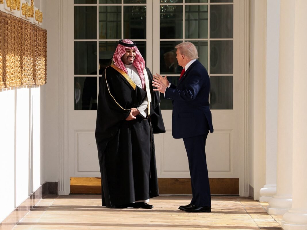 Trump Celebrates Saudi’s MBS with Spectacular Ceremony and Stunning Military Flyover