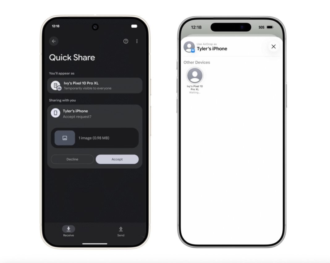 Android’s Quick Share Teams Up with iPhone’s AirDrop-Exclusively on the Pixel 10 Series!