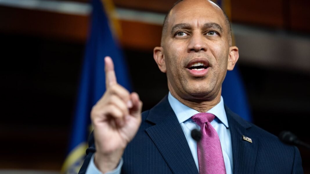 House Democratic leader gets in fiery clash as he defends ACA tax credit extension plan