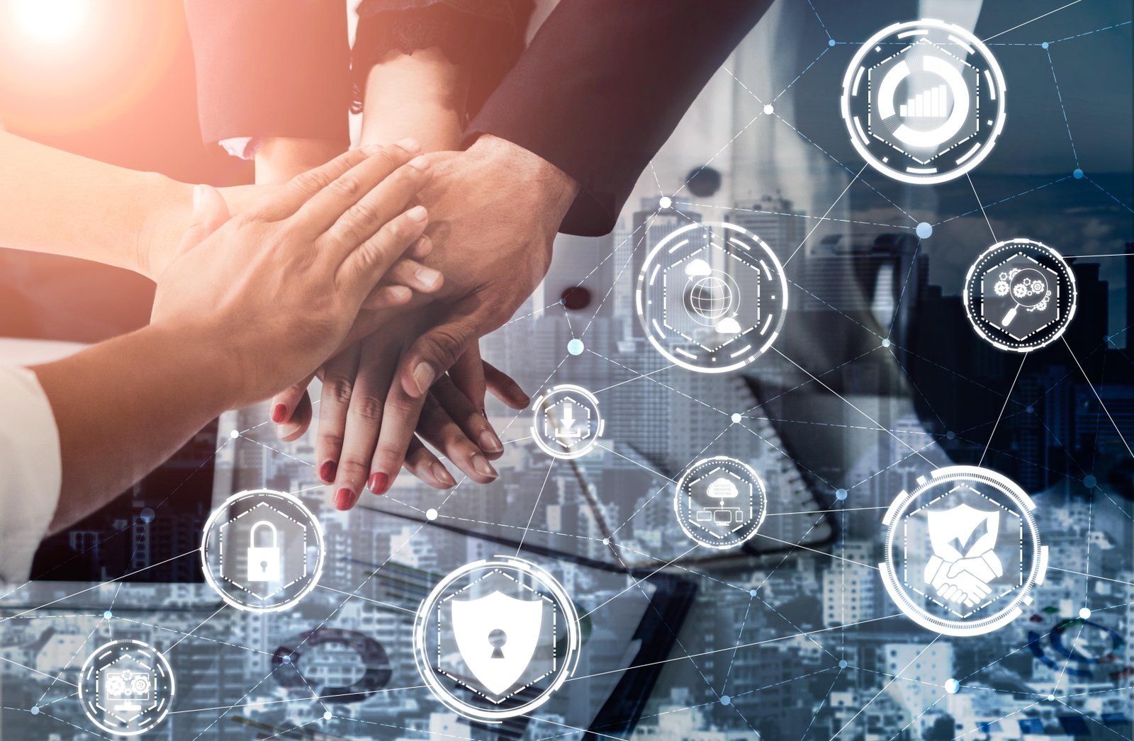 Digital spider symbolizing complex AI-driven cyber threats