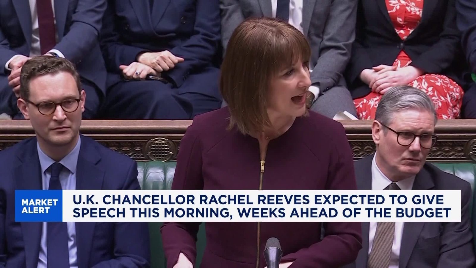 UK Chancellor Rachel Reeves preparing pre-budget speech