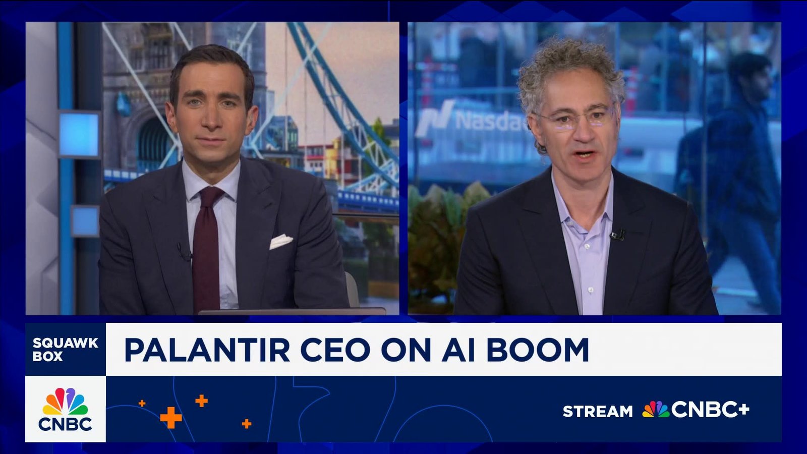 Palantir CEO Alex Karp discusses AI-driven economic growth