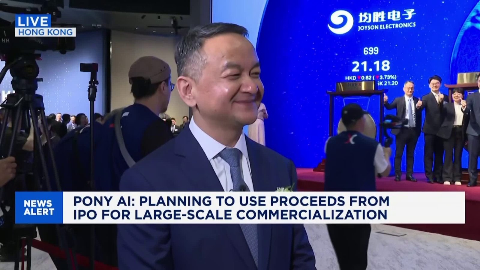 Pony.AI CEO emphasizes importance of scaling autonomous vehicle technology