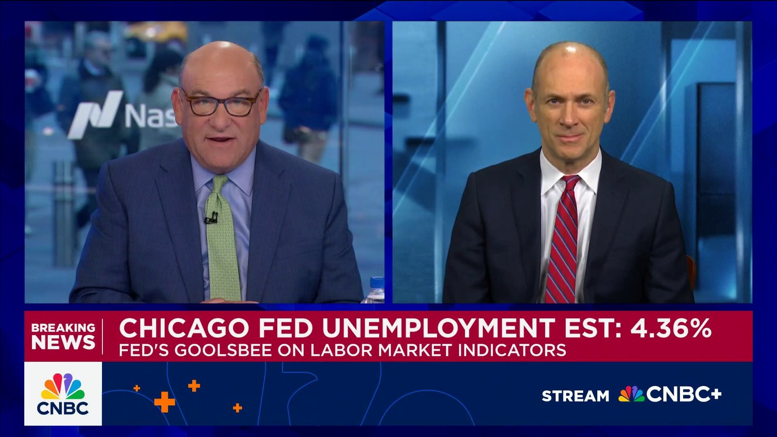 Interview with Chicago Fed President Austan Goolsbee discussing monetary policy