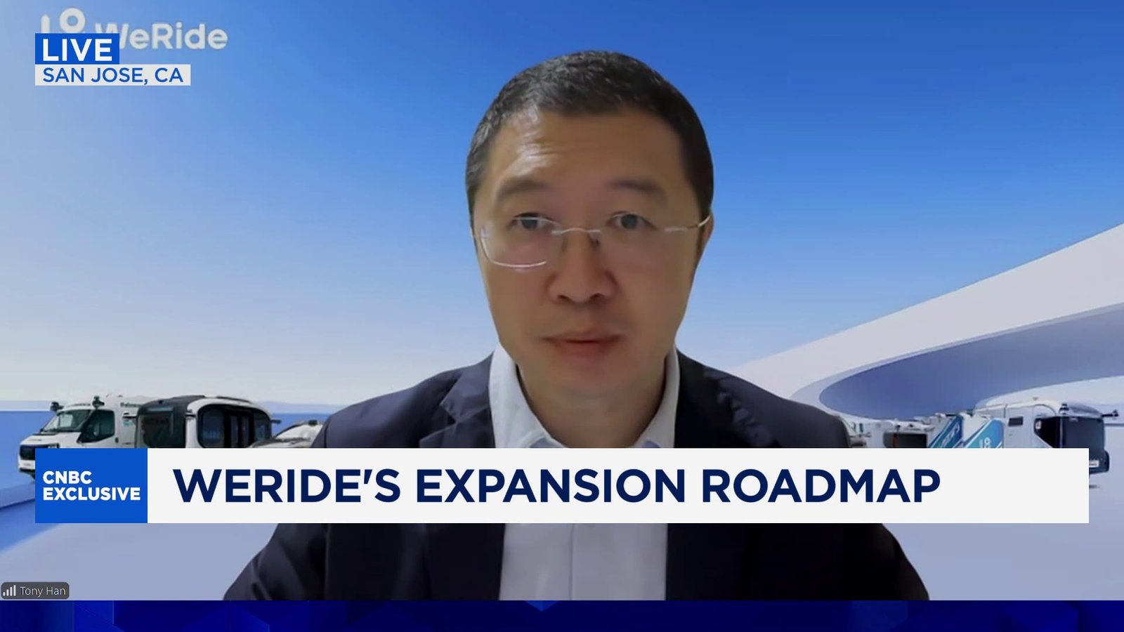 WeRide CEO discussing scaling strategies for autonomous taxi operations