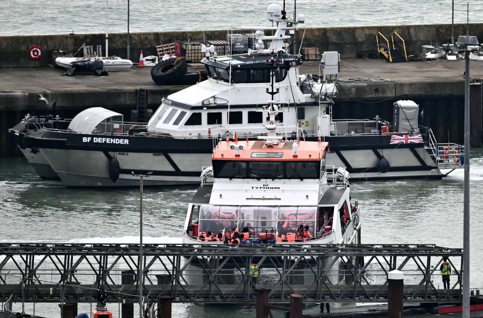 uk border force vessel Typhoon