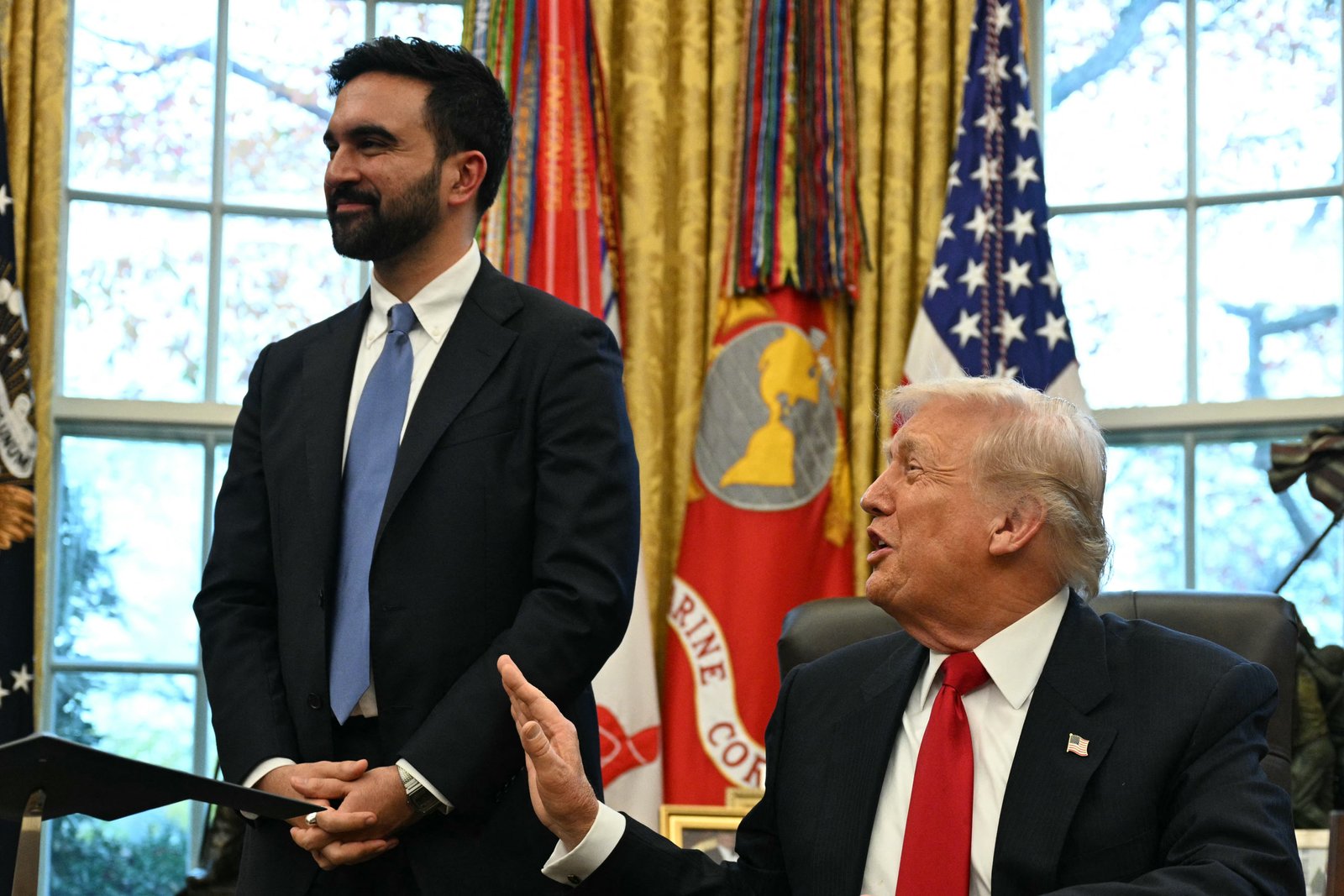 Donald Trump meeting New York Mayor-elect Zohran Mamdani