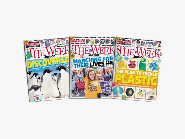 The Week Junior magazine covers