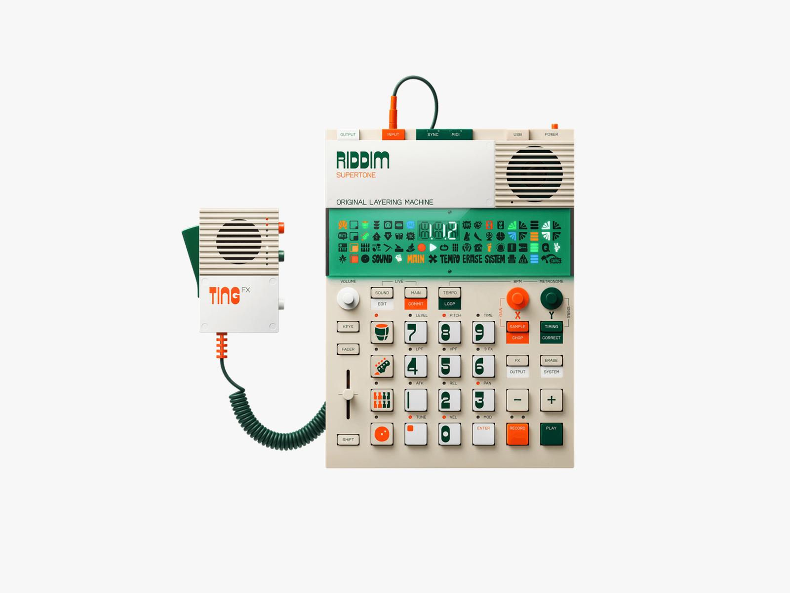 Teenage Engineering Caribbean-themed music gear