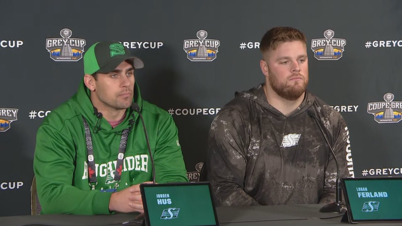 Jorgen Hus and Logan Ferland gearing up for grey Cup
