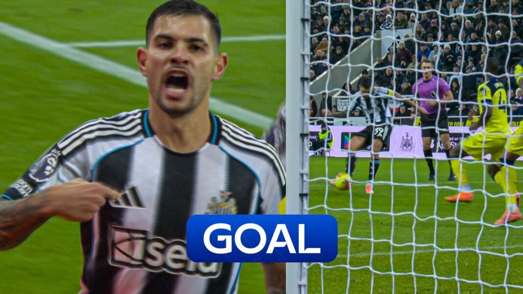 Bruno Guimaraes Ignites Newcastle with Spectacular Strike to Stun Spurs!