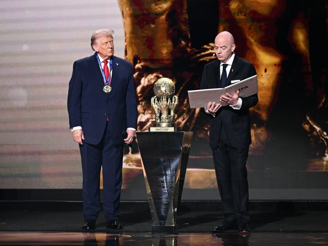 Trump wins FIFA’s new peace prize