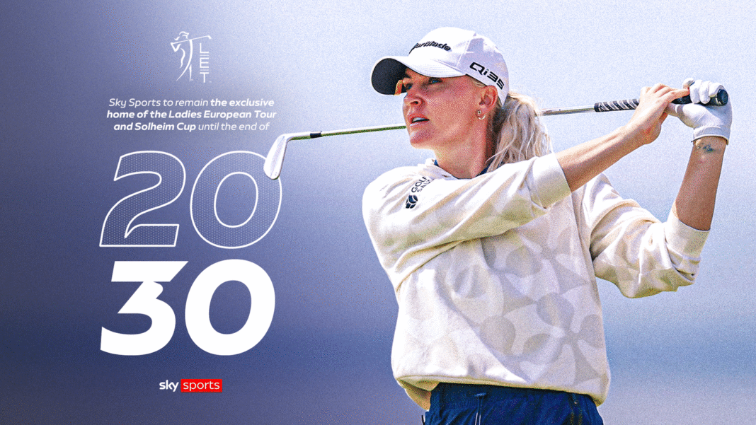 Sky Sports Scores Big with Thrilling Solheim Cup and Ladies European Tour Broadcasts Through 2030!