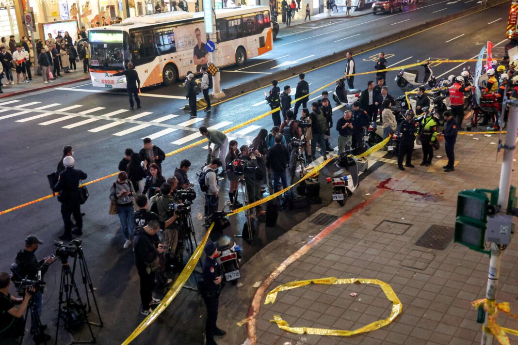 4 dead, 11 injured in Taiwan knife attack