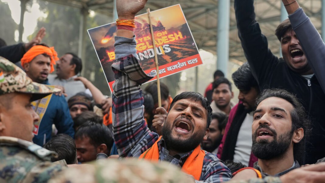 Thousands Rally at Bangladesh High Commission in Fiery Demand for Justice After Hindu Man Lynched