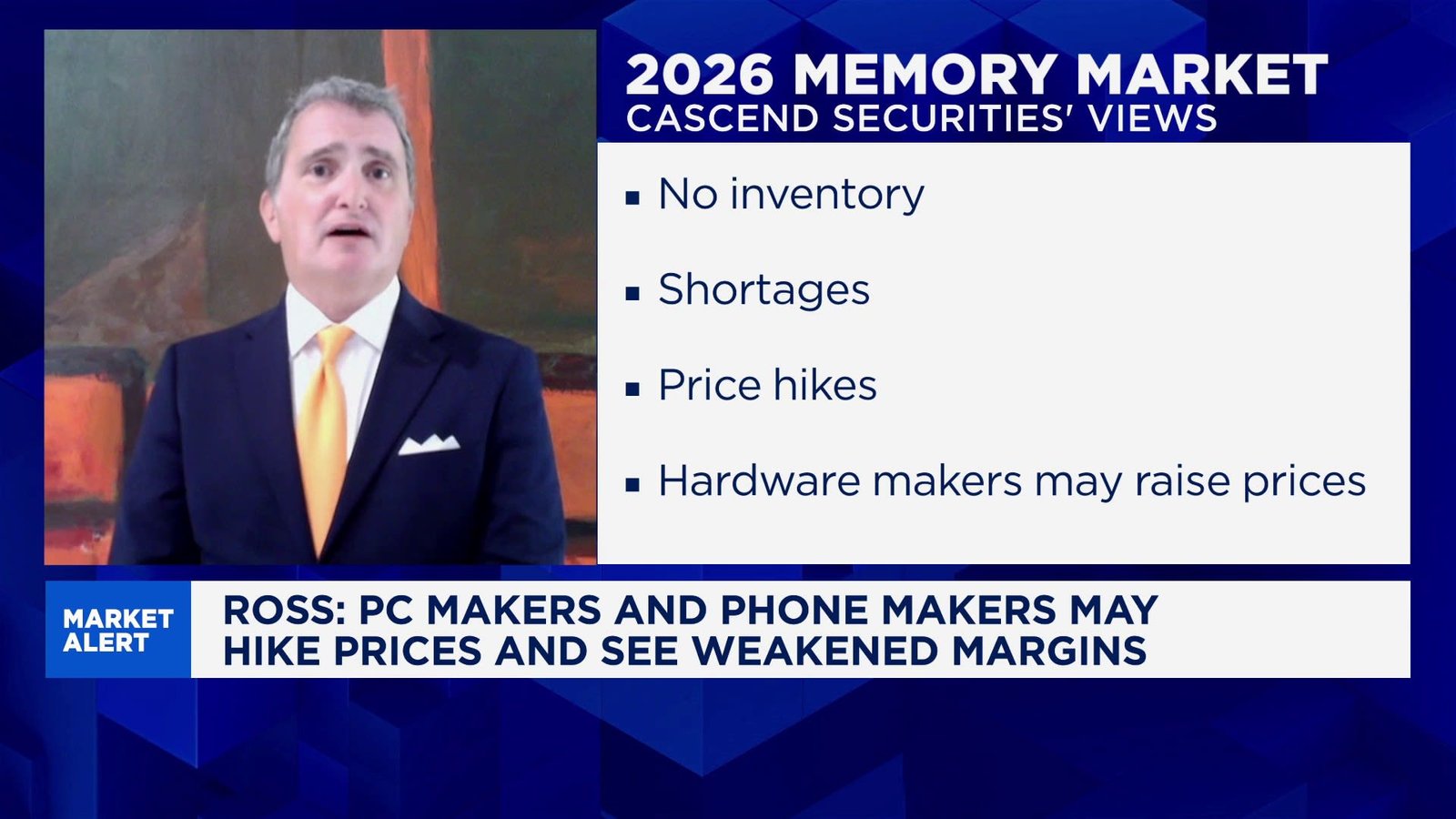 Impact of rising memory chip prices on smartphone market