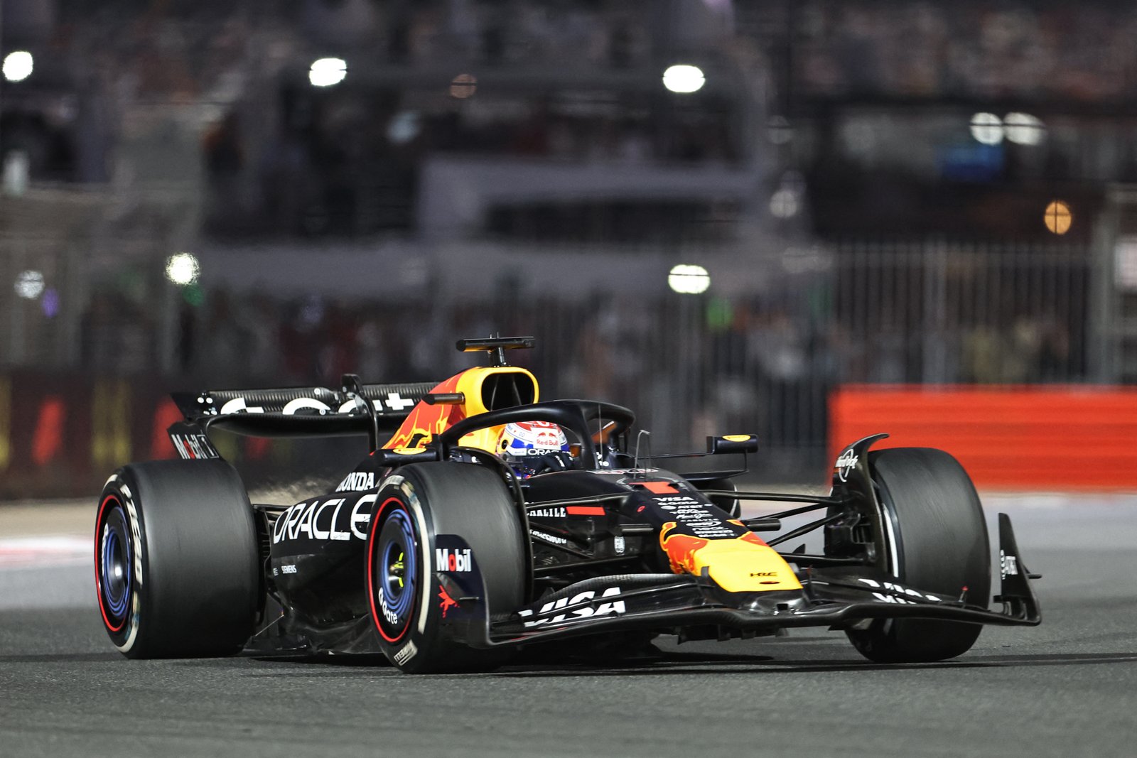 Max Verstappen racing action