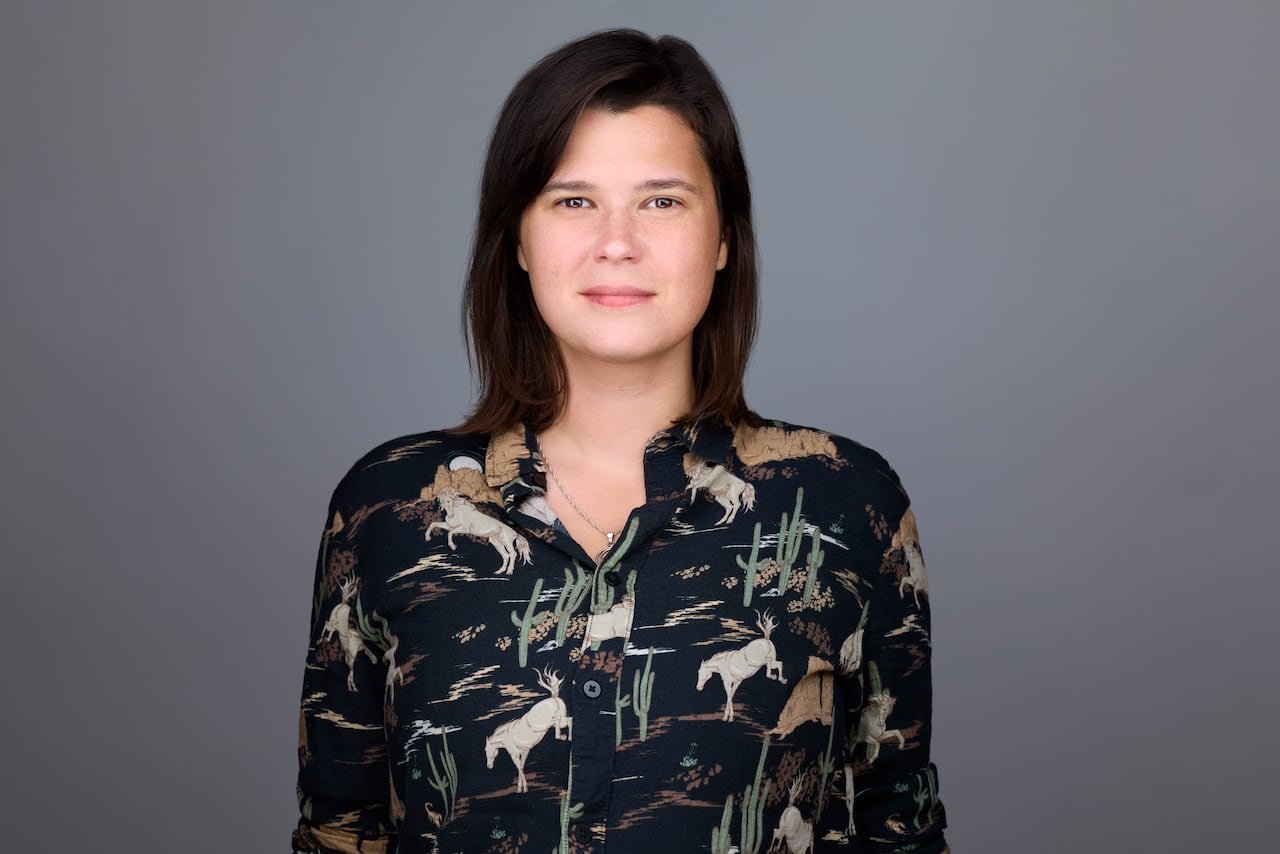 Hospital corridor leading toward pediatric ward entrance