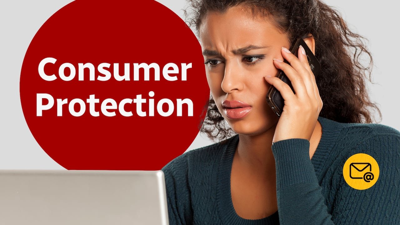 Woman speaking on phone.