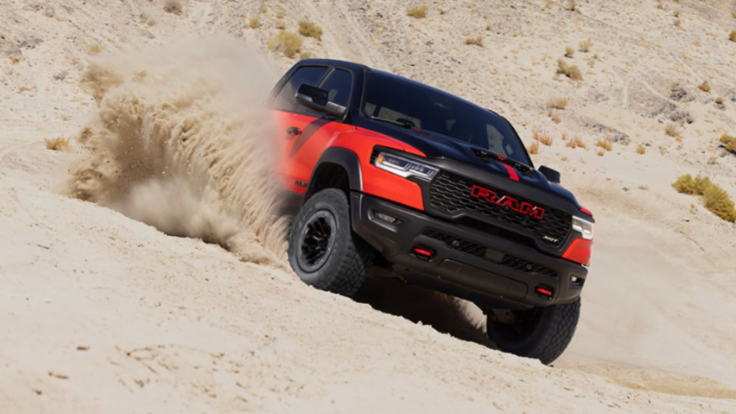 Stellantis resurrects $100,000 Ram TRX V-8 pickup truck amid industry deregulation