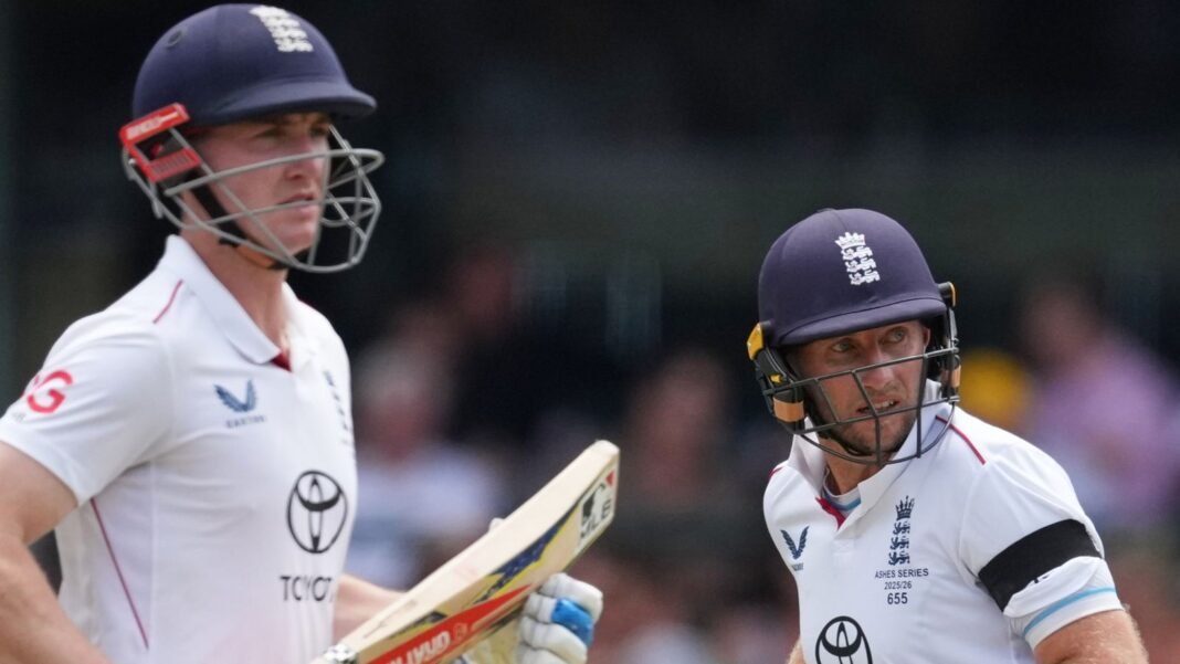 Ashes Showdown: Root and Brook’s Unstoppable Century Partnership Drives England to Dominant Lead Amid Sydney Storm