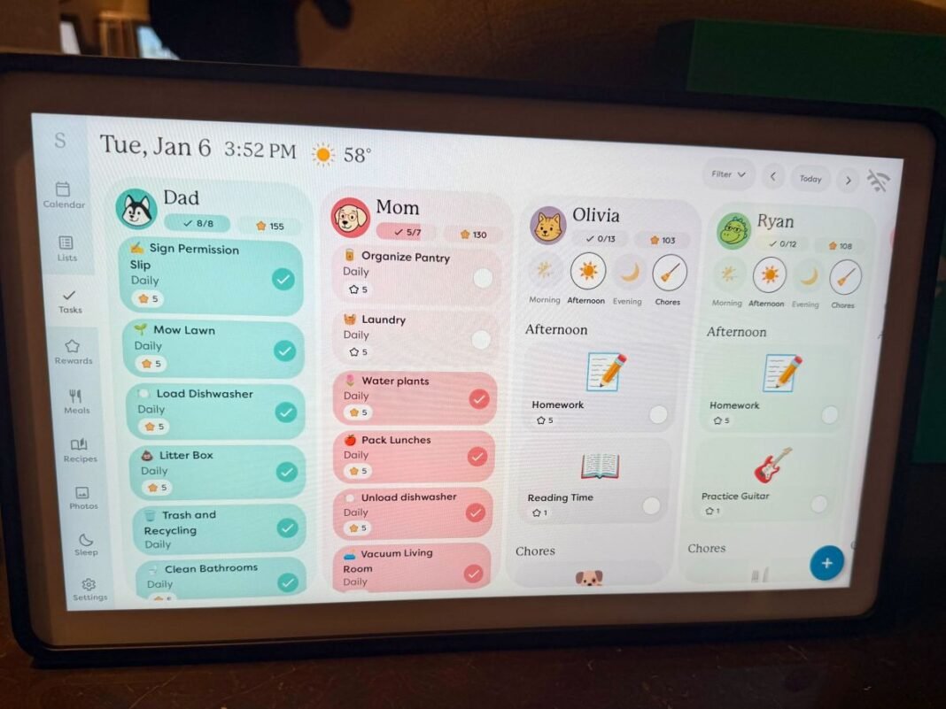 Skylight Launches Calendar 2: The Must-Have Family Organizer That Keeps Everyone Connected and On Track!