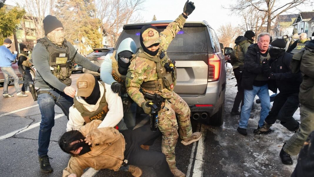 Trump Threatens to Deploy Troops in Minnesota, Citing Insurrection Act Amid ICE Showdown