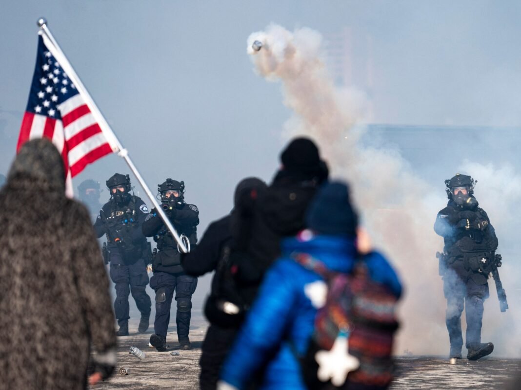 Fierce Demonstrators Unite to Demand Removal of Immigration Agents in Minneapolis