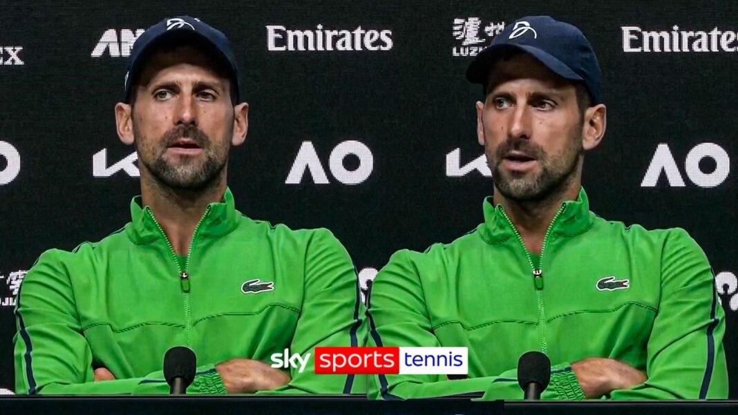 Novak Djokovic was offended by a reporter’s ‘chasing’ question after his match against Lorenzo Musetti