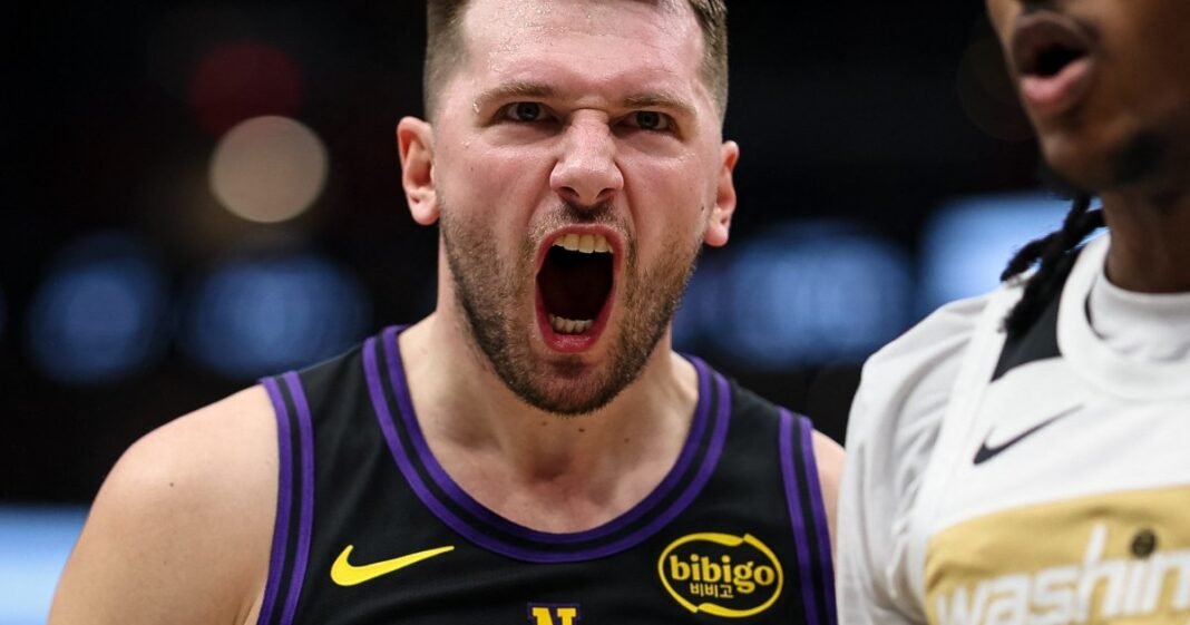 Luka Doncic Lights Up the Court with 37-Point Triple-Double in Lakers’ Crushing Win Over Wizards