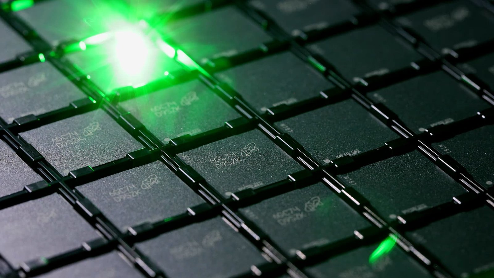 Micron's advanced chip fabrication facility