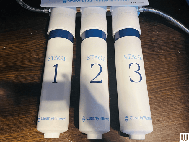 3 Stage Under Sink filter System