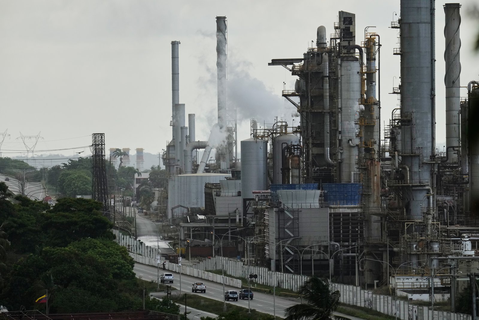 El Palito refinery near puerto Cabello