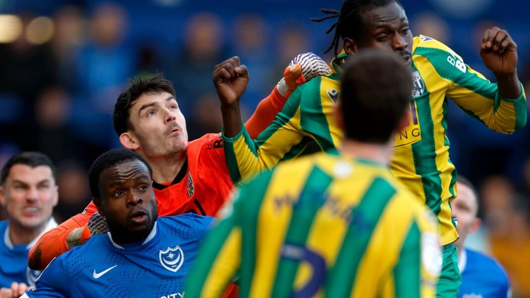 Portsmouth 3-0 West Bromwich Albion: Pompey ease past Baggies and jump above them in table