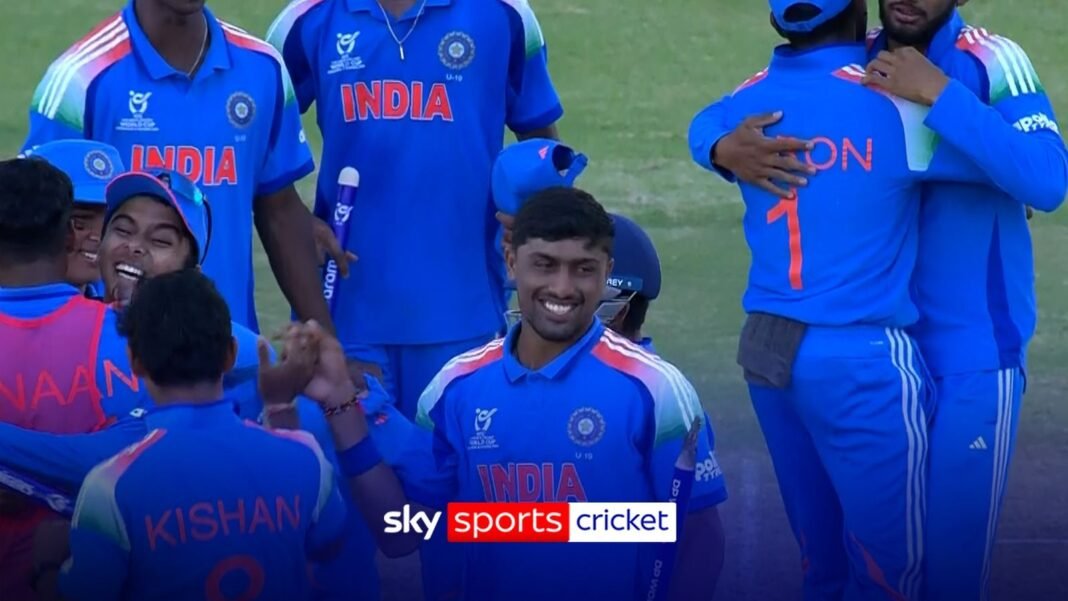 India Clinches Epic Win in a Nail-Biting Under-19 Men’s Cricket World Cup Showdown!