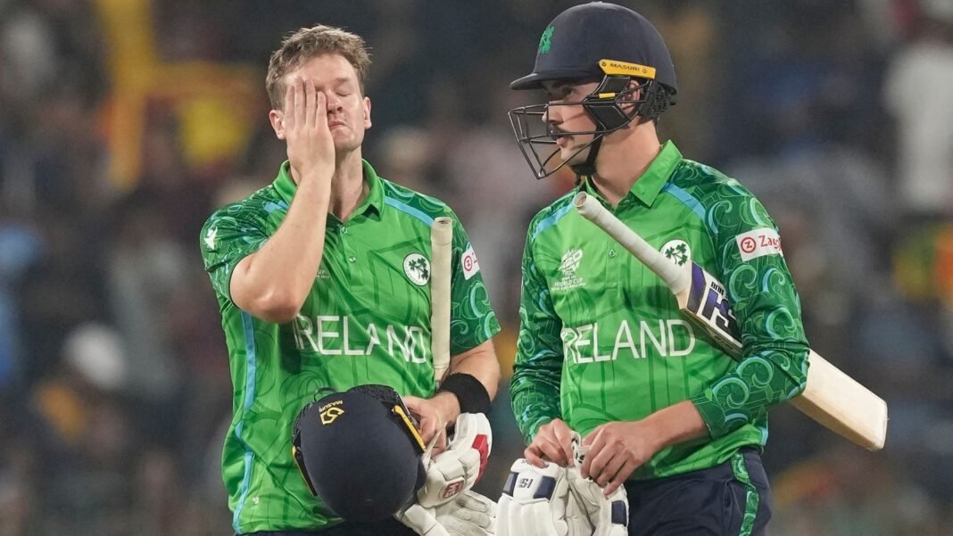 T20 World Cup: Ireland collapse in loss to co-hosts Sri Lanka as they fall short in Colombo