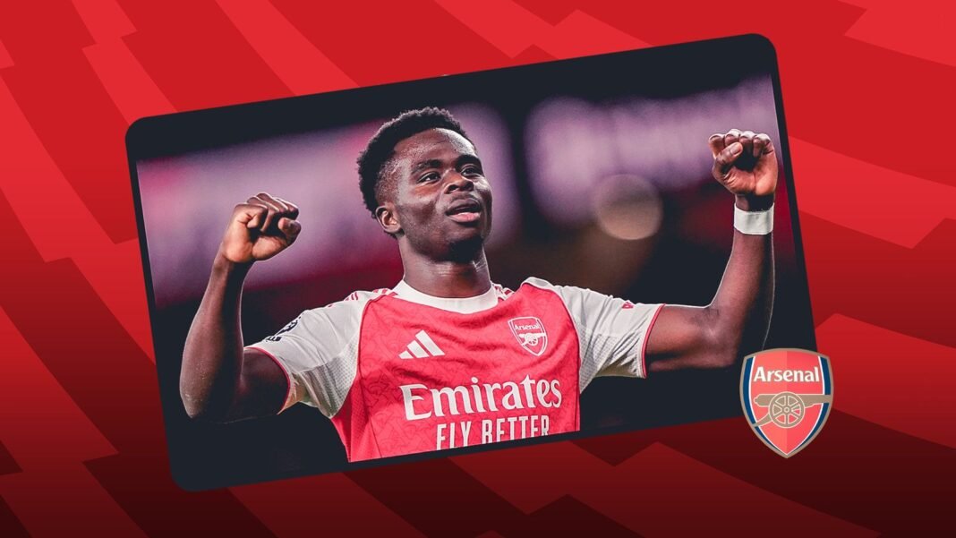 Bukayo Saka contract: Arsenal winger signs new five-year deal to keep him at club until 2031