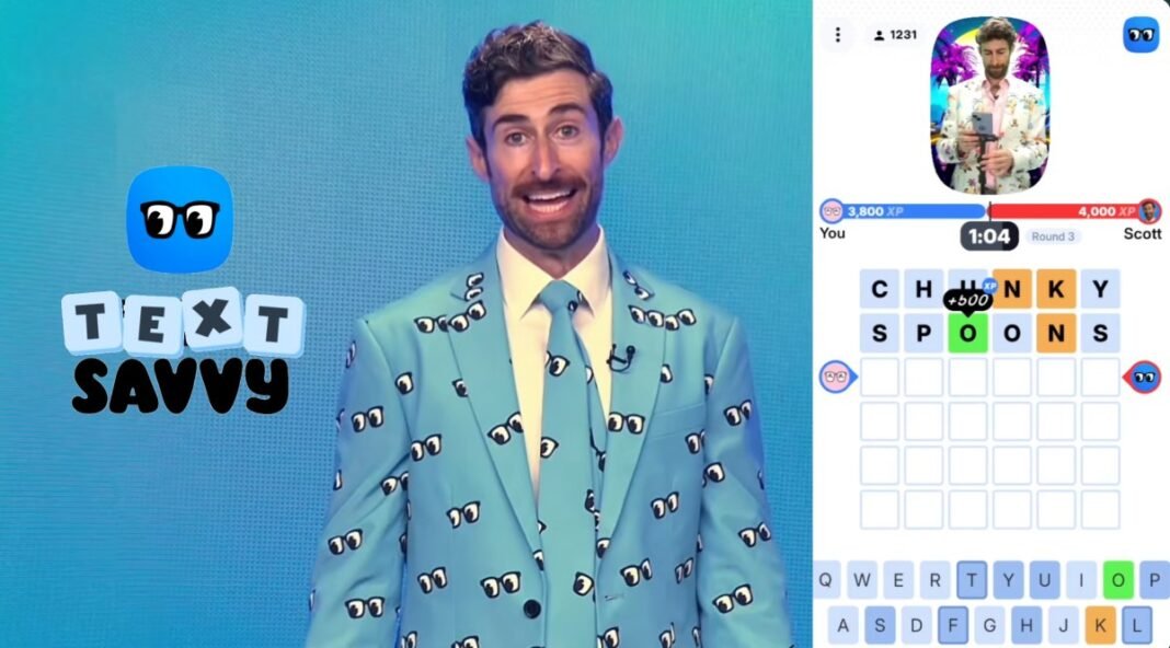 Guess Who’s Back? Quiz Daddy Scott Rogowsky Launches TextSavvy – The Ultimate Daily Mobile Game Show!