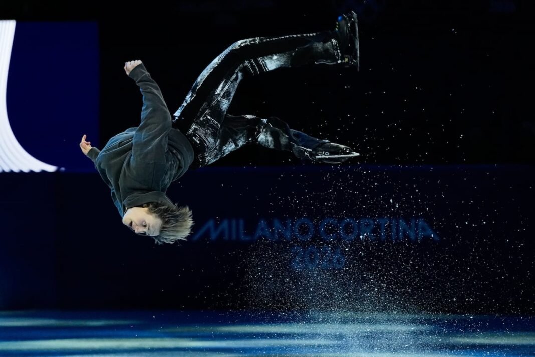 U.S. figure skater Ilia Malinin highlights social media dangers in gala performance