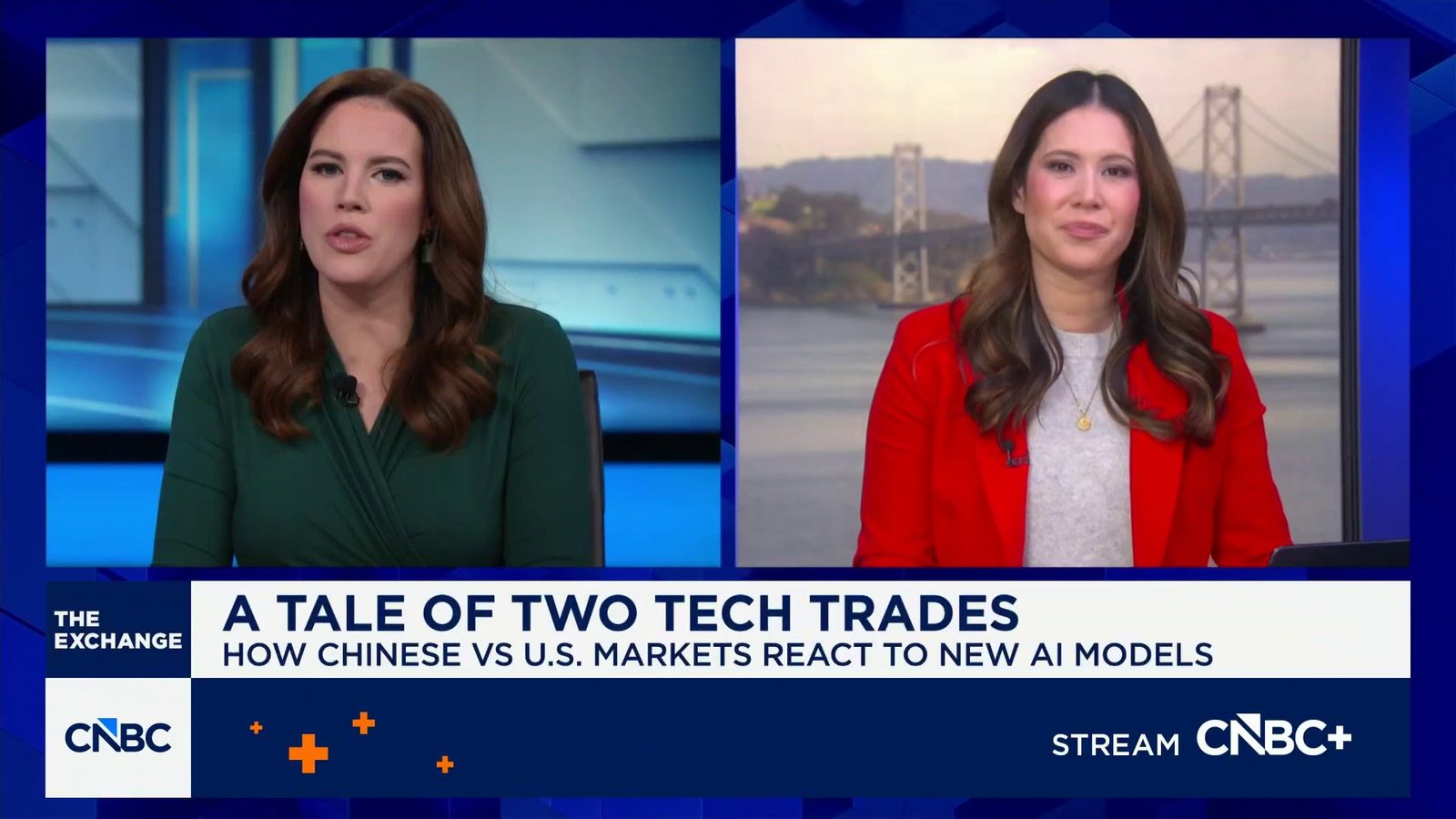 Comparison between U.S.-China artificial intelligence investments
