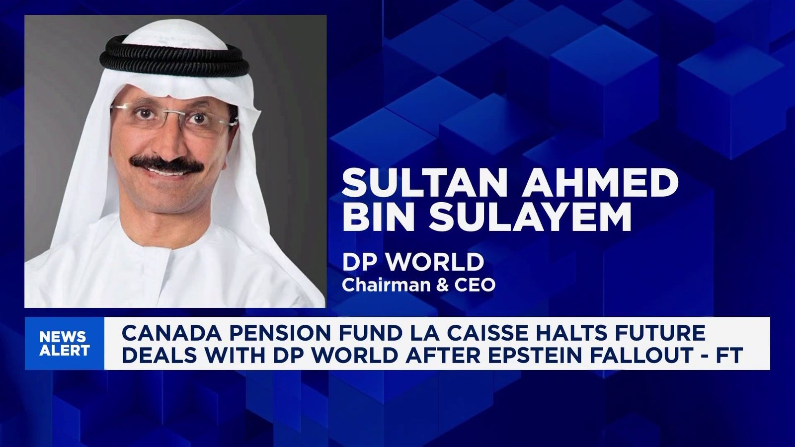 Canada pension fund halts future deals with DP World after fallout