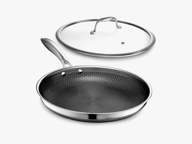 HexClad hybrid fry⁤ pan