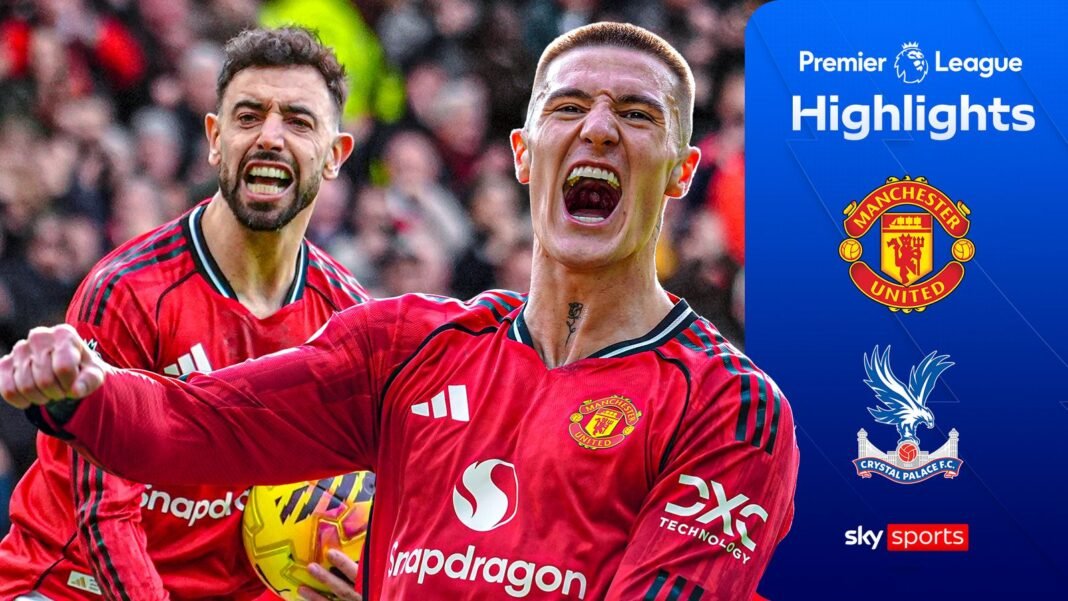 Manchester United 2-1 Crystal Palace | Premier League highlights
