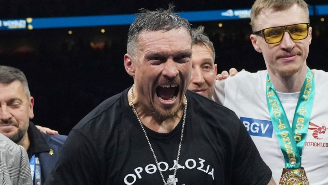 Oleksandr Usyk Gears Up for Epic May Showdown in Egypt Against Kickboxing Legend Rico Verhoeven!