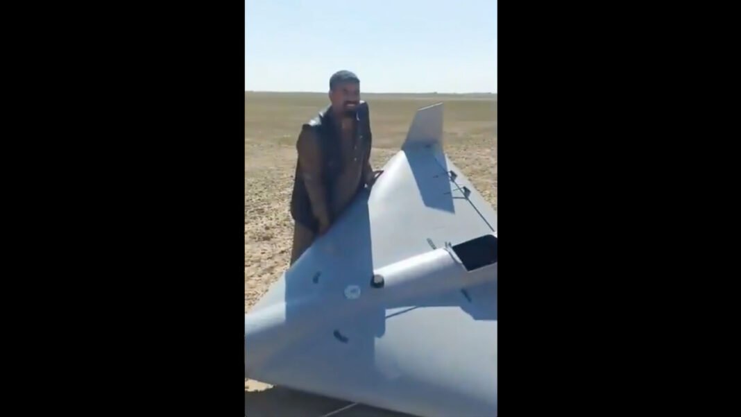 Abandoned US Kamikaze Drone Found on Iraqi Farmland: Unraveling the Mystery Behind Its Presence