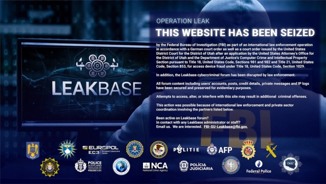 US and EU Police Shut Down LeakBase: The Notorious Hub for Stolen Passwords and Hacking Tools Busted
