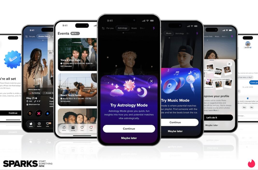 Tinder tries to lure people back to online dating with IRL events, virtual speed dating