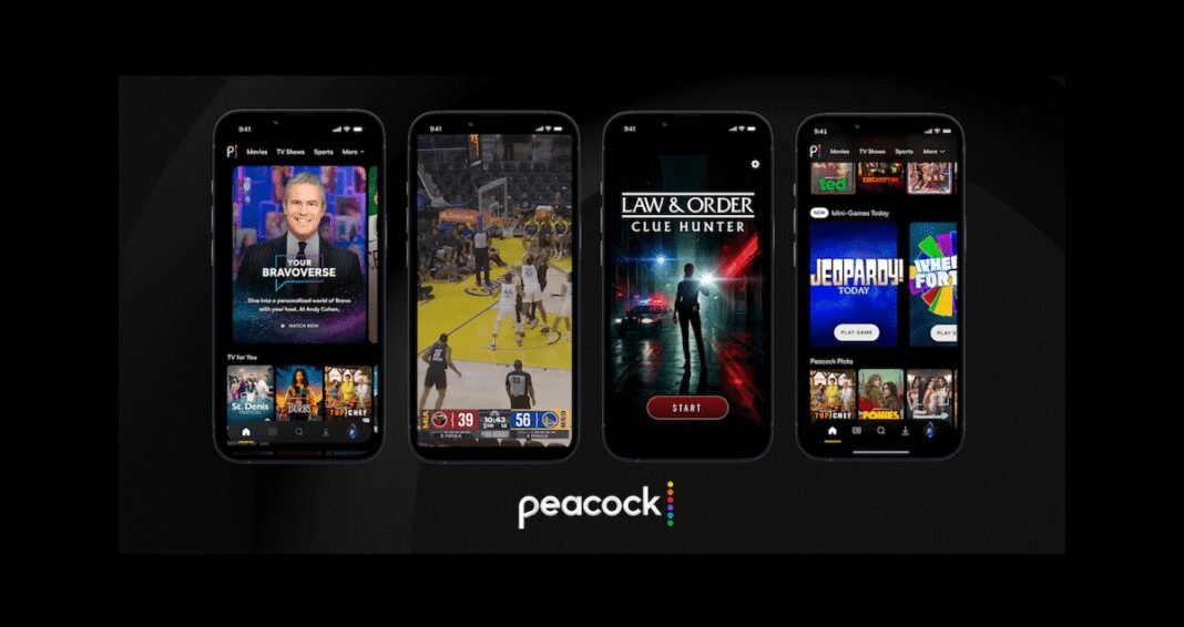 Peacock Takes Entertainment to the Next Level with AI-Powered Video, Mobile-First Live Sports, and Cutting-Edge Gaming Experiences!